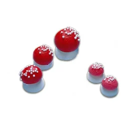 Champignons rouges 21 mm (x75)