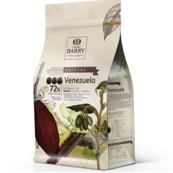 Chocolat de Couverture Noir Origine Venezuela 72 % 1 Kg
