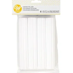 Colonnes pour pièce montée Wilton 15 cm (x4)