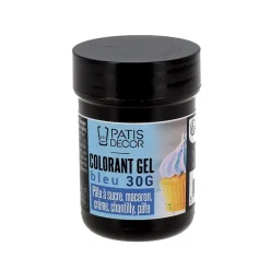 Colorant gel bleu Patisdécor