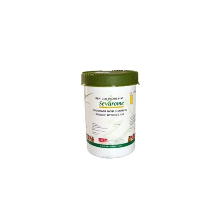 Colorant poudre alimentaire Noir Végétal 100 g