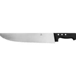 Couteau poissonnier inox denté 33 cm