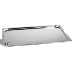 Couvercle inox étanche GN 1/1 - pour bac gastronorme avec anses fixes ou escamotables