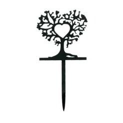 Cupcake Toppers Arbres cœurs (x 8)