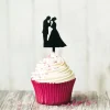 Cupcake Toppers Couples (x 8)