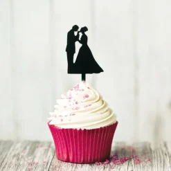 Cupcake Toppers Couples (x 8)