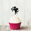 Cupcake Toppers Cupidon (x 8)
