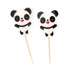 Cupcake Toppers Pandas (x 24)