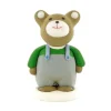 Décor comestible Ours en Salopette 6 cm