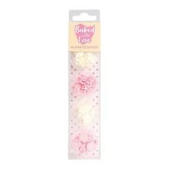Décors comestibles fleurs assortis (x 48)