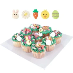 Décors comestibles thème "Pâques" (x12)
