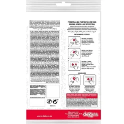 Décors en azyme à découper Reine des Neiges