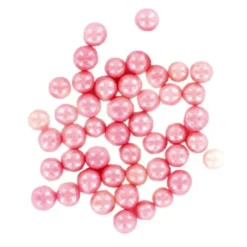 Décors perles roses comestibles 300 g