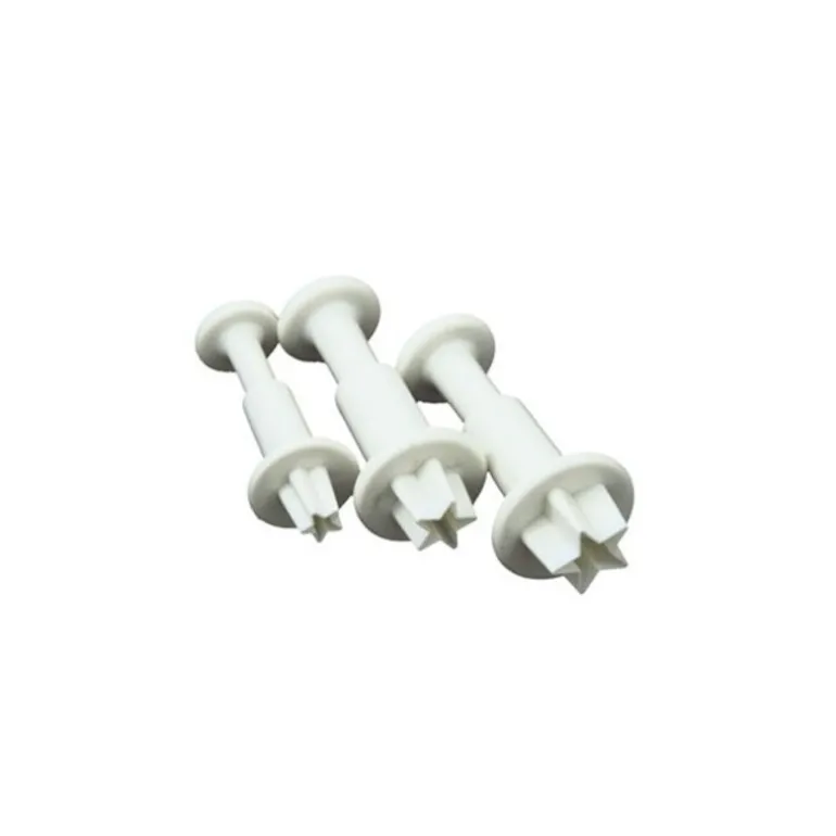 Découpoirs éjecteurs mini-étoile Patisdecor (x 3)