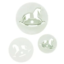 Découpoirs "cheval à bascule" Patisdécor (x 3)