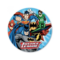 Disque azyme Justice League 20 cm