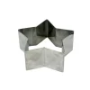 Emporte-pièce étoile inox 10 cm