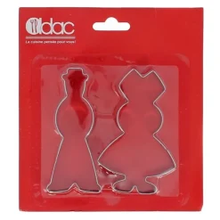 Emporte-pièces couple alsacien