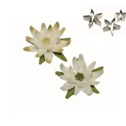 Emporte-pièces inox poinsettia PME (x 3)