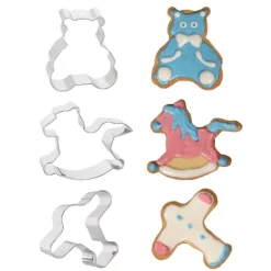 Emporte-pièces Naissance assortis (x3)