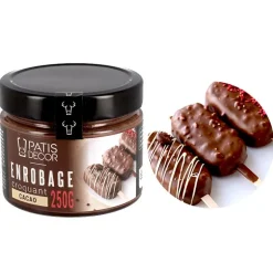 Enrobage croquant goût cacao - 250 g