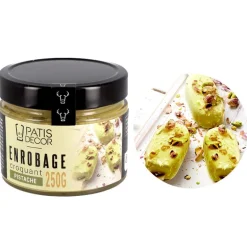 Enrobage croquant goût pistache - 250 g