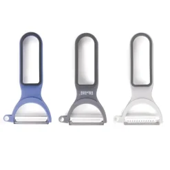 Eplucheurs inox assortis (x3)