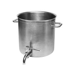 Excellence inox marmite avec robinet 40 cm