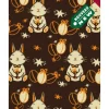 Feuilles transfert chocolat Lapin (x10)