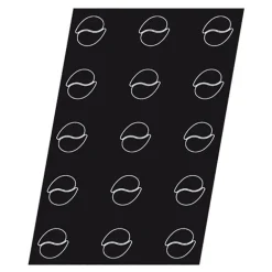Flexipan 60x40 plaque de 15 gouttes entrelacées 7,6x4,5 cm