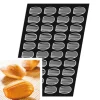 Flexipan 60x40 plaque de 40 madeleines 7,8x4,7 cm