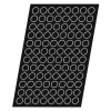 Flexipan 60x40 plaque de 96 médaillons 2,8 cm