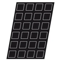 Flexipan 60x40 plaque de 35 mini-carrés 5,6 cm