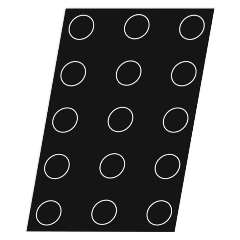 Flexipan 60x40 plaque de 15 quiches/florentins 10 cm