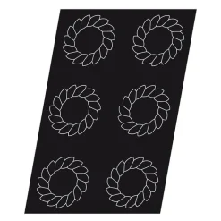Flexipan 60x40 plaque de 6 saint honoré 15 cm