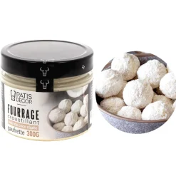 Fourrage croustillant noix de coco râpée & gaufrette - 300 g
