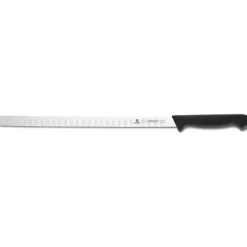 Giesser couteau à saumon alvéolé manche noir 31cm