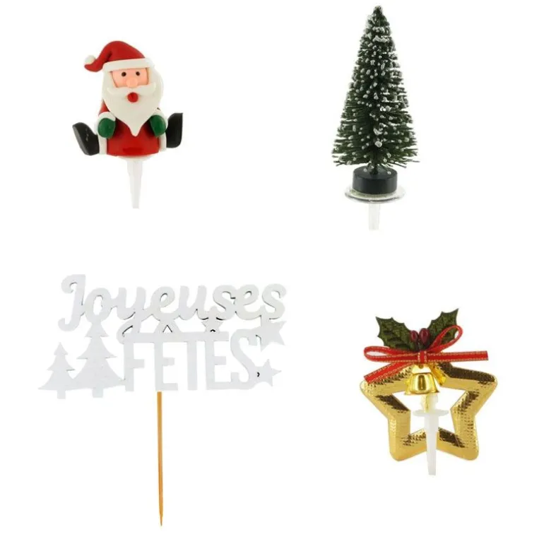 Kit décor bûche de Noël