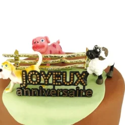 Kit décor Gâteau Animaux de la ferme