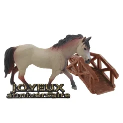 Kit décor Gâteau Cheval au trot