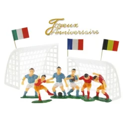 Kit décor Gâteau Football