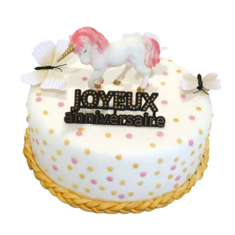 Kit Décor gâteau Licorne