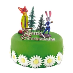 Kit décor gâteau Zootopie