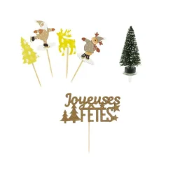 Kit décor Noël en bois