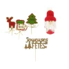 Kit décor Noël feutrine rouge