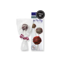 Lot sachets à cake pops PME - 254 x 76 mm (x25)