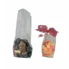 Lots sachets transparents fond plat -120+70x330mm (x50)