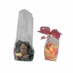 Lots sachets transparents fond plat -120+70x330mm (x50)