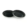 Mini assiette carton ronde noire 97mm (x50)