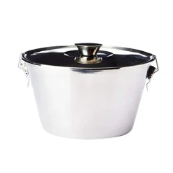 Moule à flan avec couvercle inox Ø 16 cm